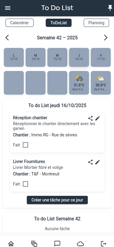 ToDoList – écran 3